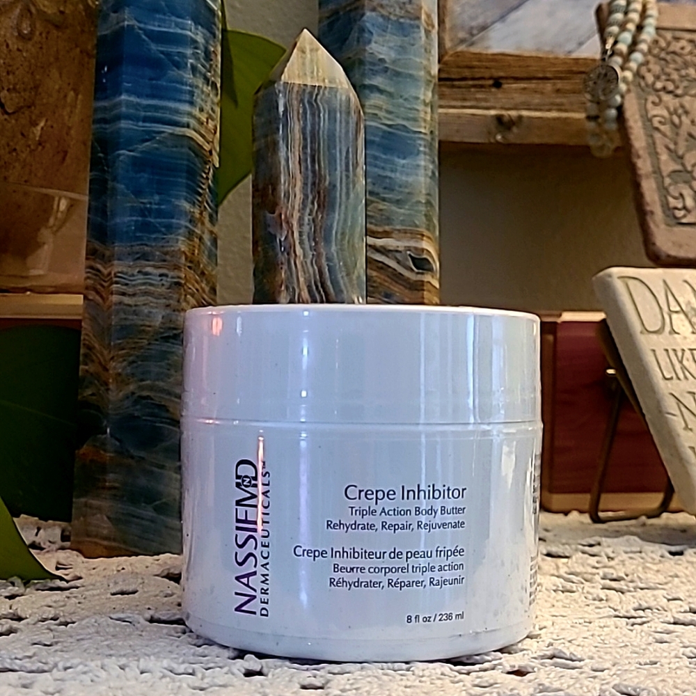 NASSIF‎MD Crepe Inhibitor Triple Action, 8 Fl oz New Factory Sealed Jar